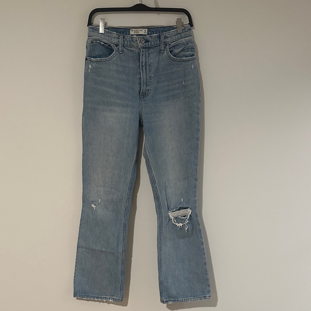 Abercrombie & Fitch Kick Flare Ultra High Rise Jeans